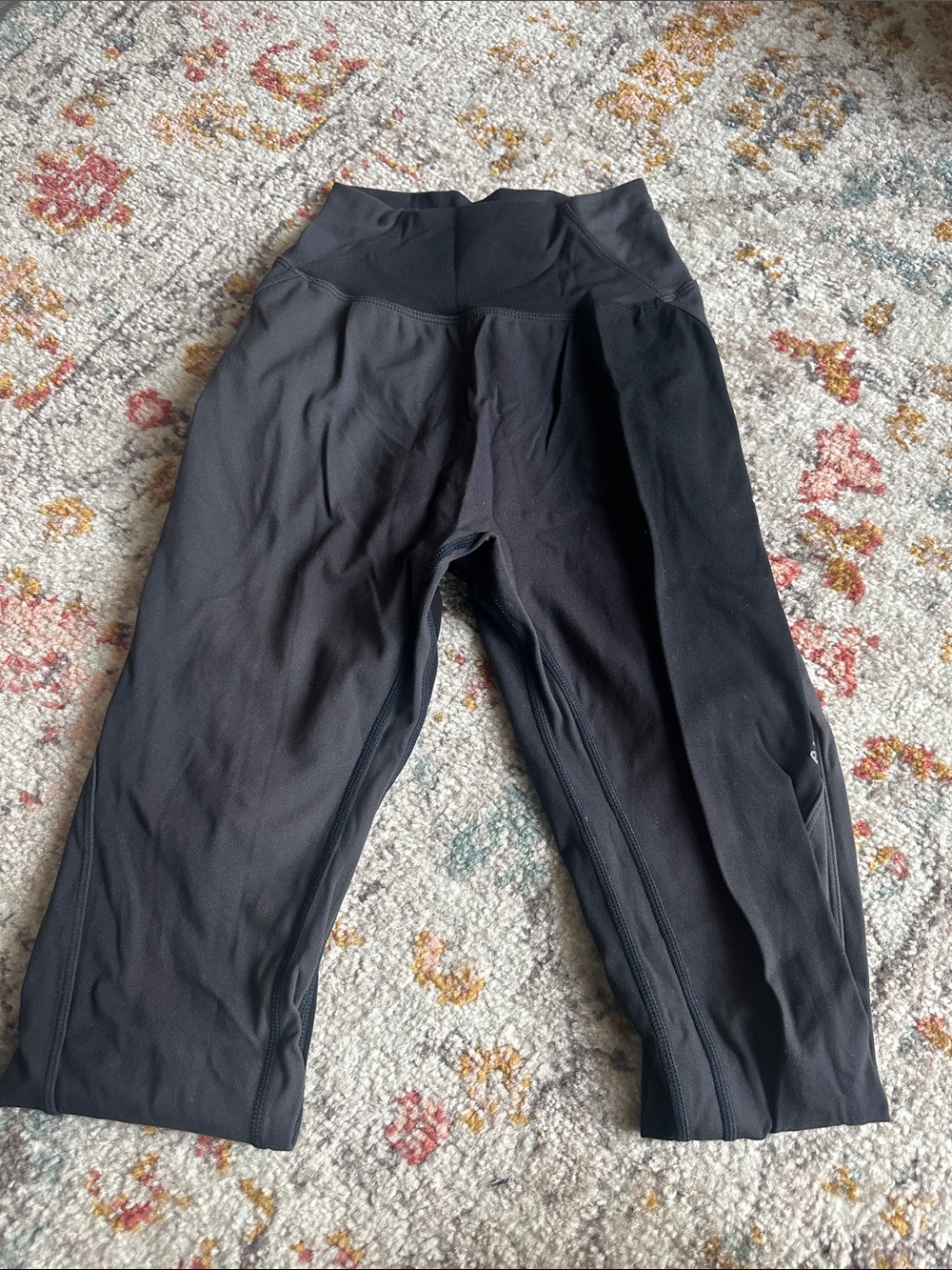 Alphalete Two tone Black Leggings